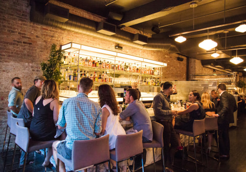How many sections can be booked for private events at Rebelle?
